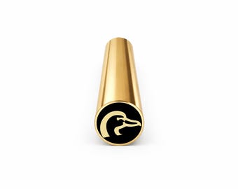 Mosaic Pin for Knife Handle -  DUCK HEAD | 1/4"- 5/16"- 3/8" Custom Knife Making Supplies - Brass and Stainless Steel Decorative Rivets