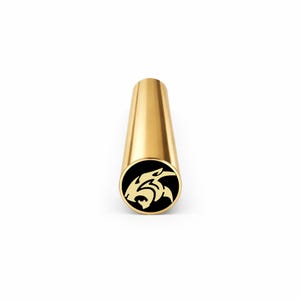 Mosaic Pin for Knife Handle - PANTHER | 1/4"- 5/16"- 3/8" Custom Knife Making Supplies - Brass and Stainless Steel Decorative Rivets
