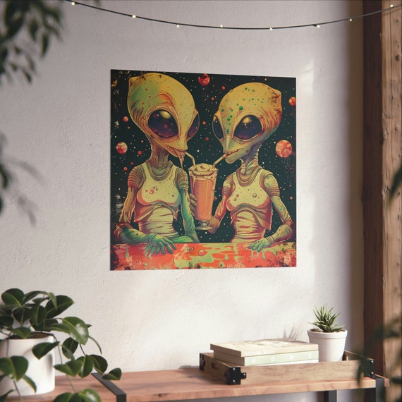 絵画 Alien Donation 絵画 Alien Donation ALIEN (High Quality Print) - Magasco – Deadly