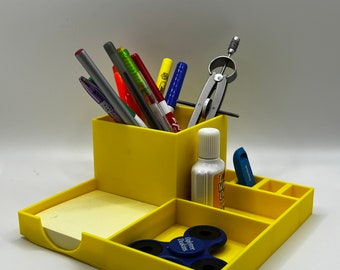 3D Printed Desk Organizer: Modern Office Storage by Pick N Print