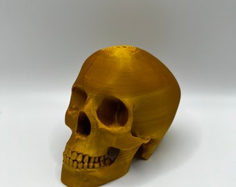3D Printed Skull: Gothic Home Decor, Halloween Prop