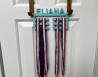 Personalized Prestige: 3D-Printed Custom Name Medal Display for Kids