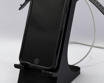 3D Printed iPhone and Apple Watch Stand: Sleek Charging Dock