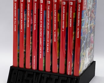 3D Printed Nintendo Switch Gamecase Holder: Holds 12 Games