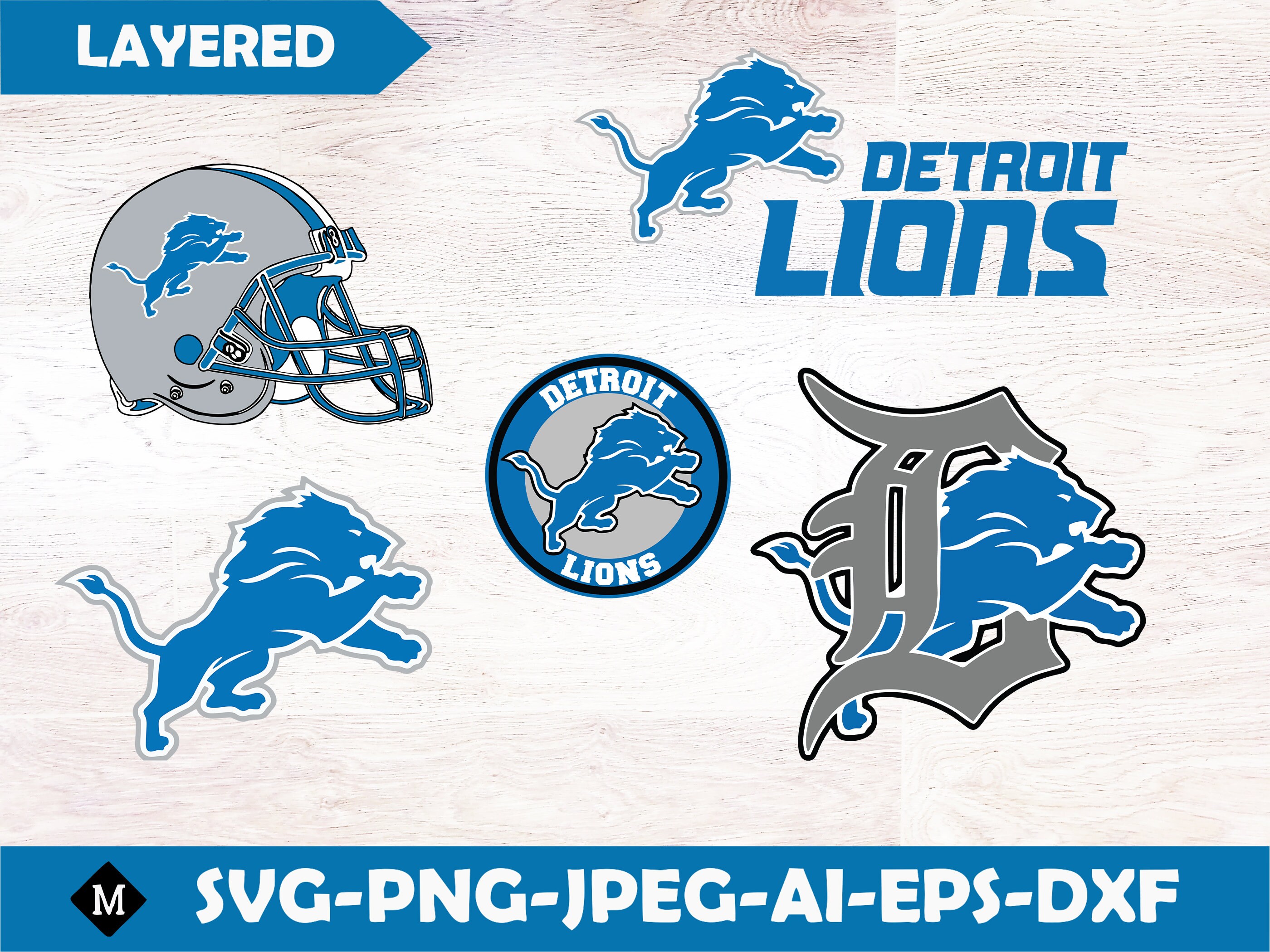 Free Free 253 Vector Detroit Lions Svg SVG PNG EPS DXF File