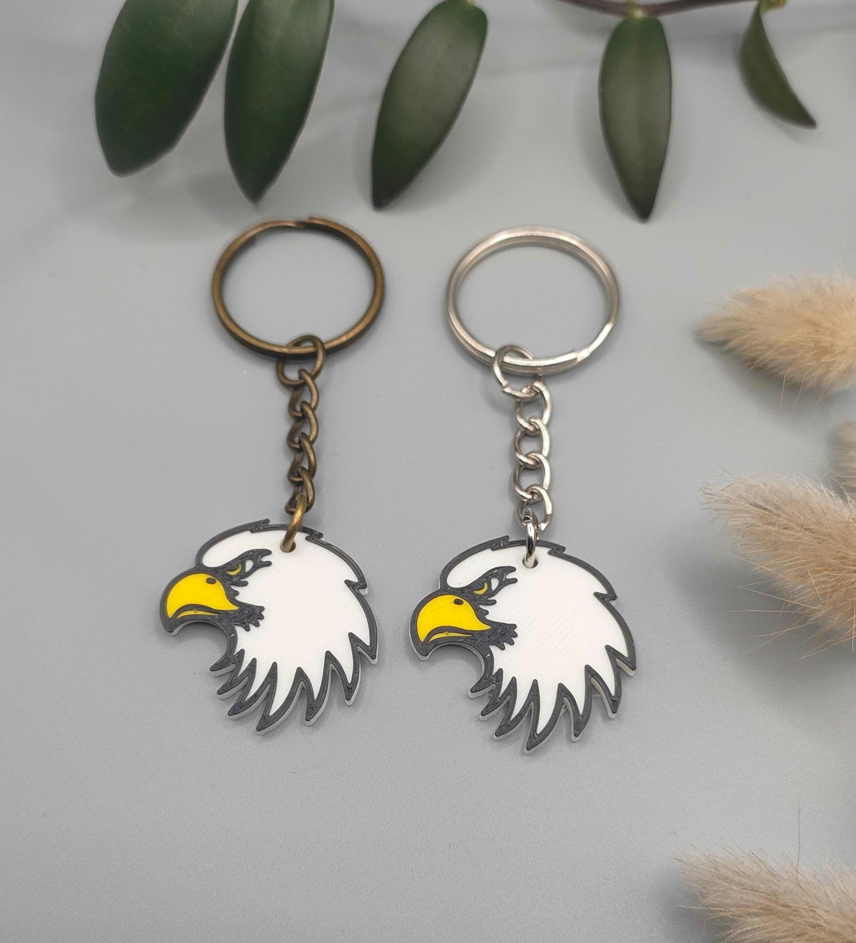 Eagle Eagle Head Keychain Bird Pendant 3D Print Gift - Etsy