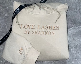 Personalized Embroidered Workwear: Small Business Uniform, Custom Text