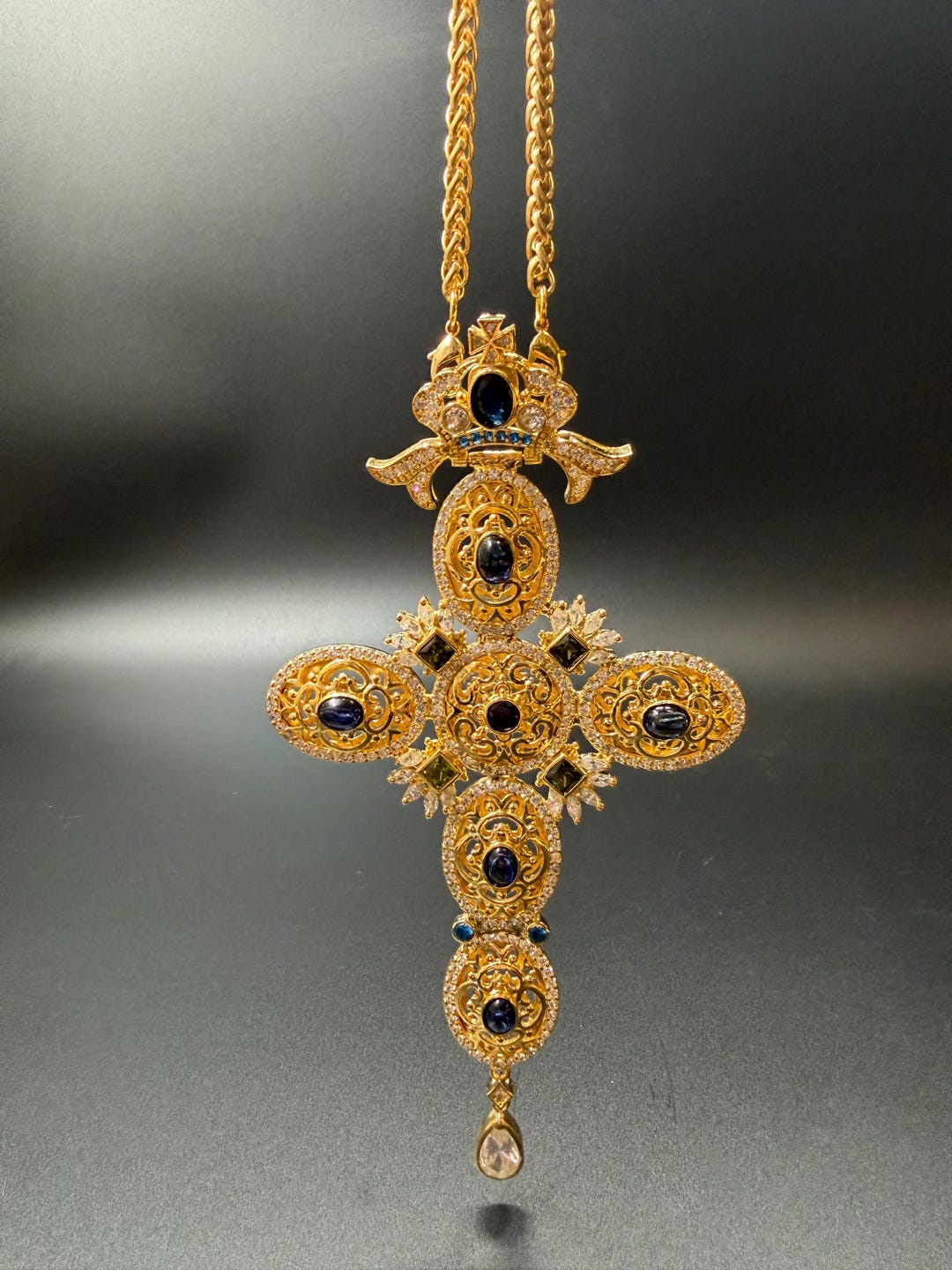 Handmade Byzantine Pectoral Cross, Orthothox Cross, Catholic Cross ...