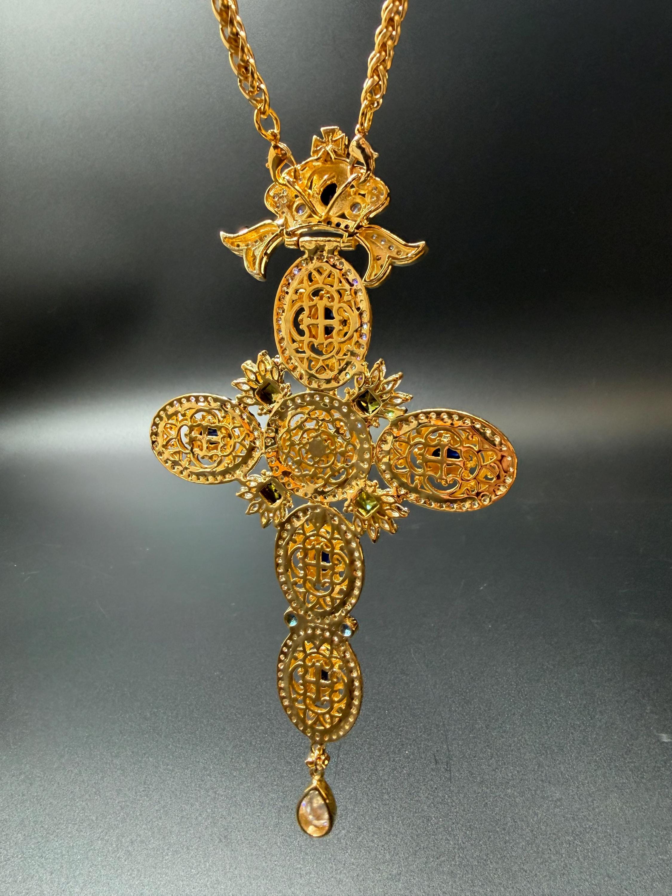 Handmade Byzantine Pectoral Cross, Orthothox Cross, Catholic Cross ...