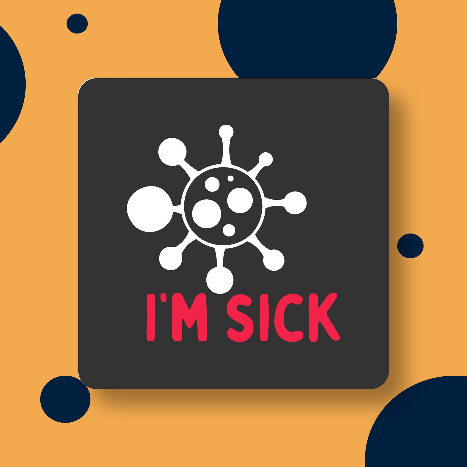 I'm sick Twitch emote YouTube emote Dayz sickness Etsy