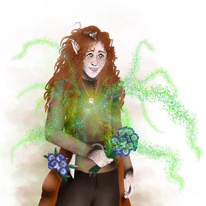 Custom Character Designs, D&D, Illustrations, Fantasy Art