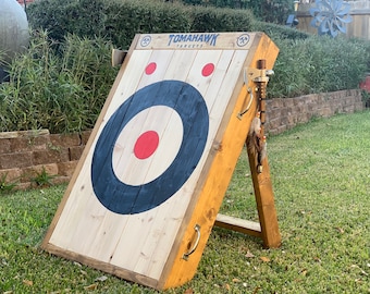 2-Ring Foldable Axe and Knife Throwing Target (FREE SHIPPING)