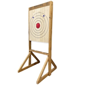 Freestanding Axe and Knife Throwing Target - 6ft tall (FREE SHIPPING)