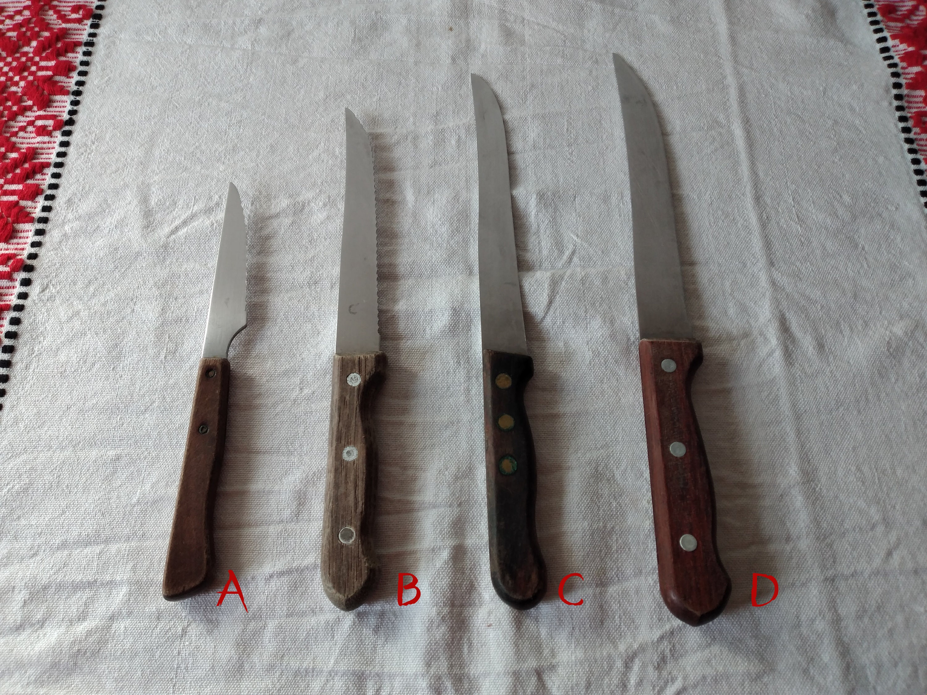 hot selling kitchen knife accessories wood