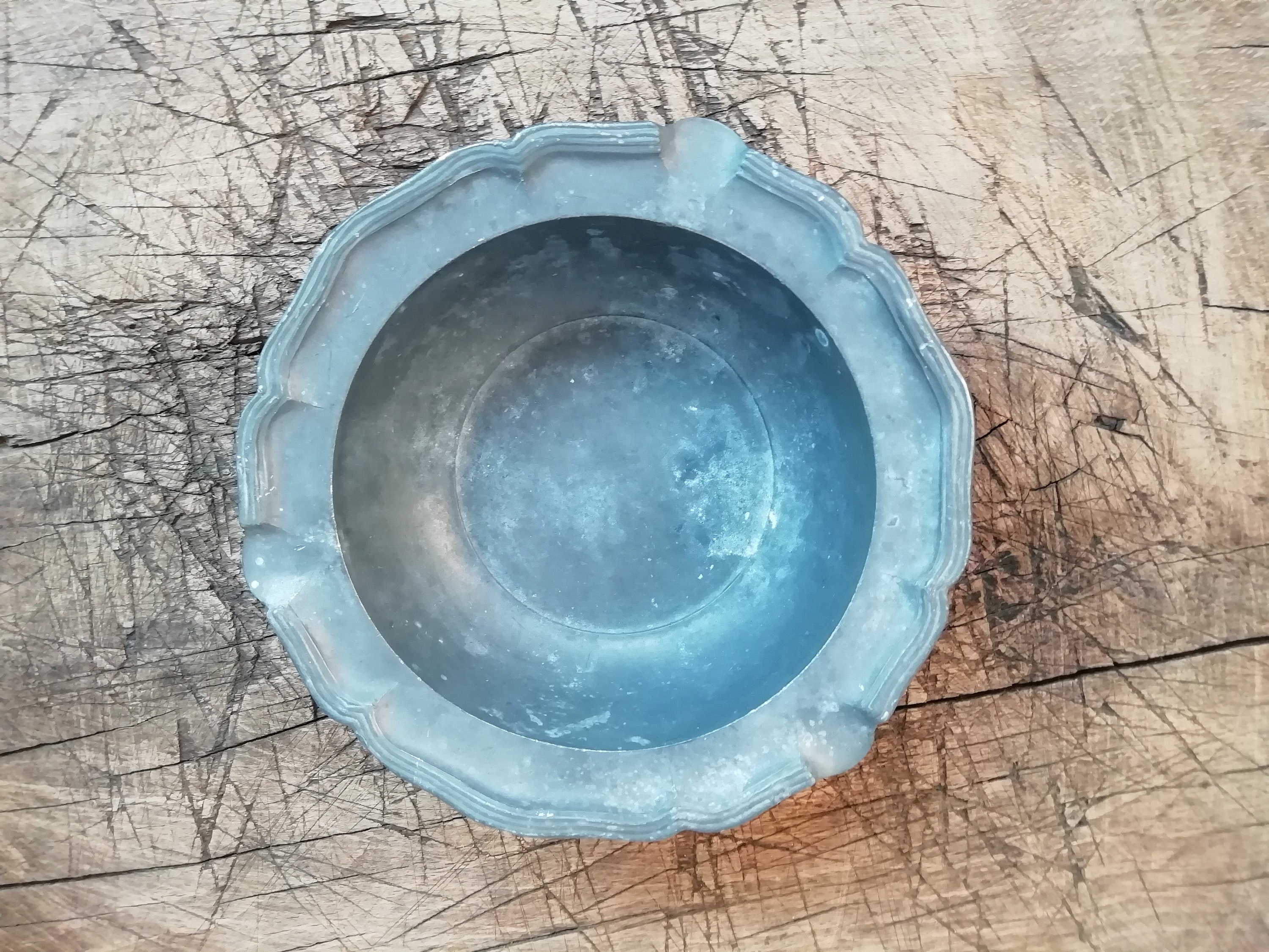 Vintage Solid Brass Bronze Pewter Ashtrays. Mid Century Etsy UK