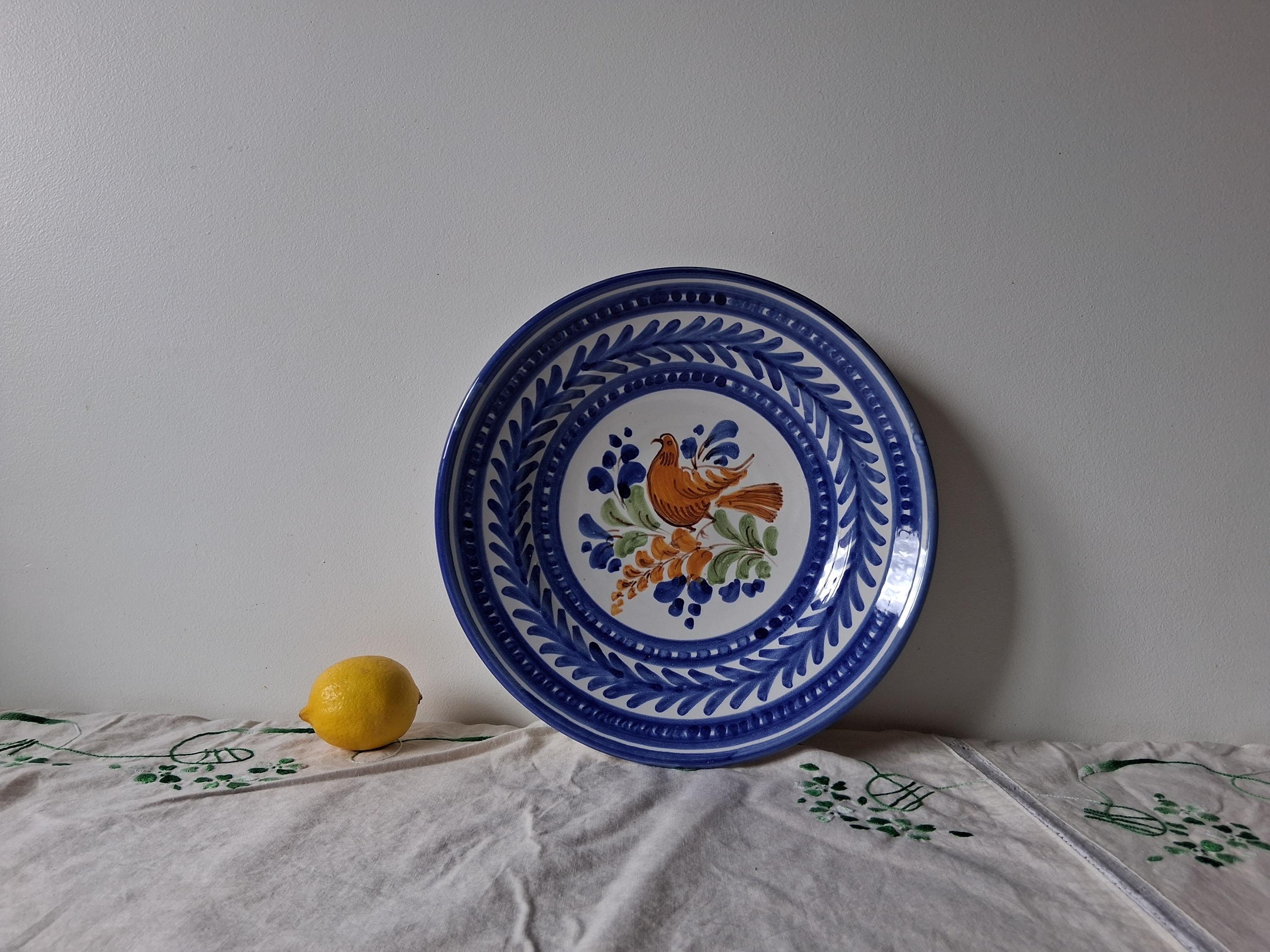 Talavera 陶器 装飾皿 スペイン製アンティーク皿 【公式通販】
