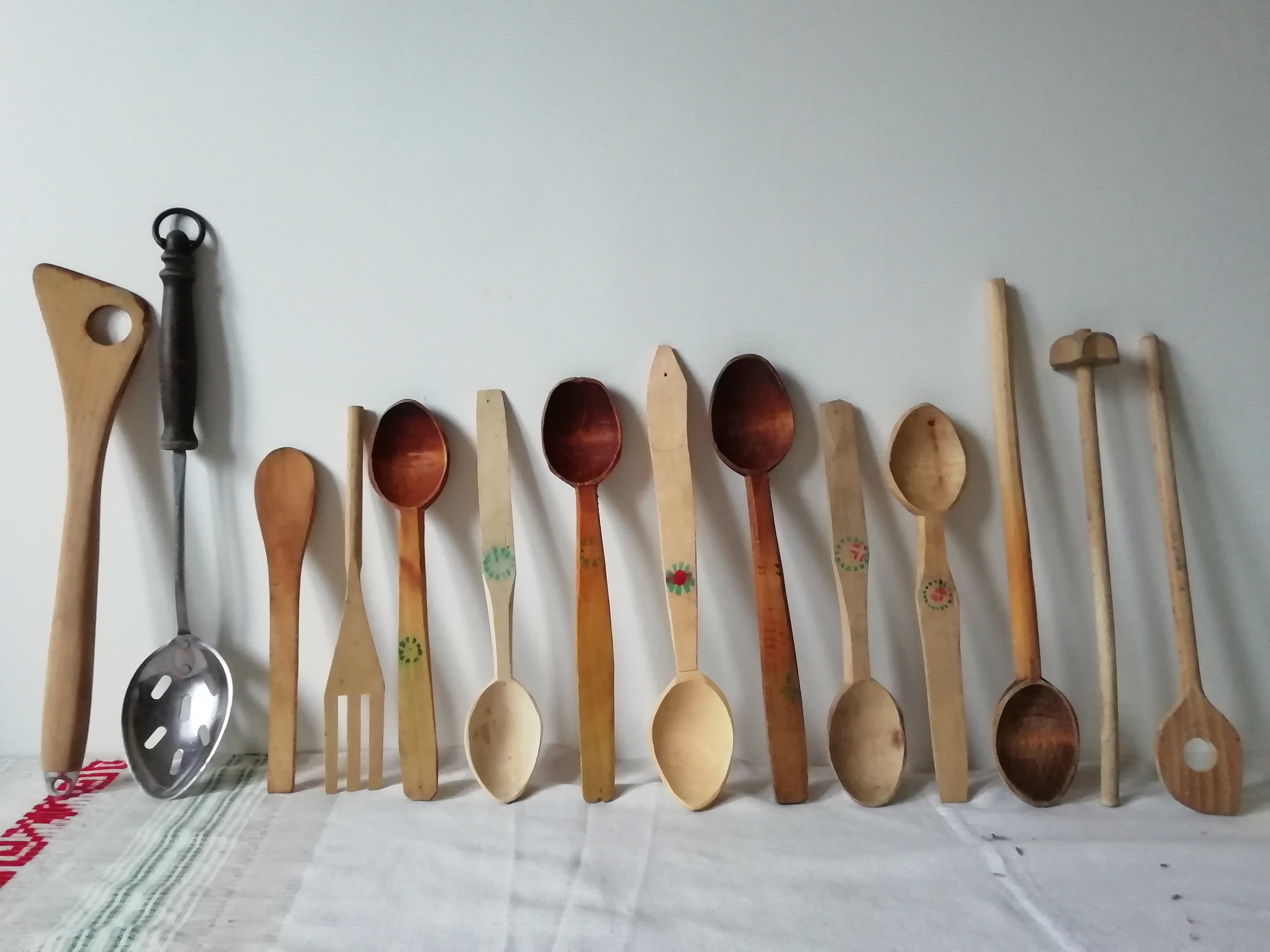 Buy Handmade Utensil Set. Wooden Cute Kitchen Utensils 12/30 cm