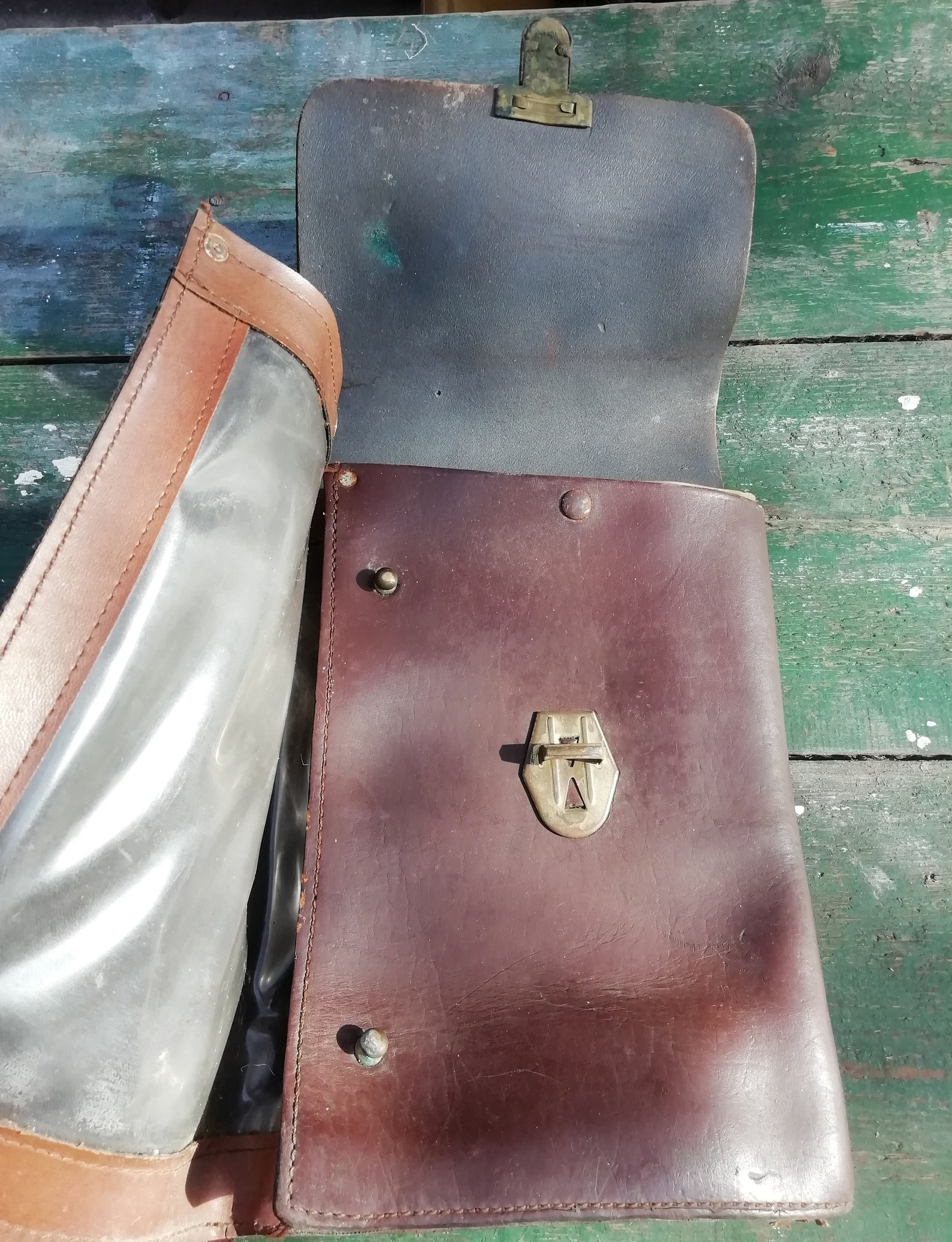 Romanian Military Map Bag Leather Shoulder Retro Bag Vintage Etsy