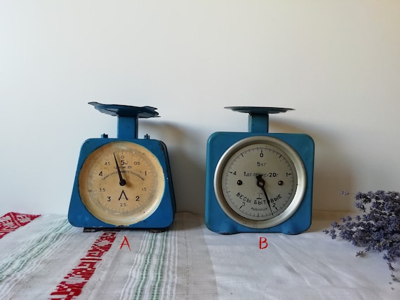 Decorative top kitchen scale