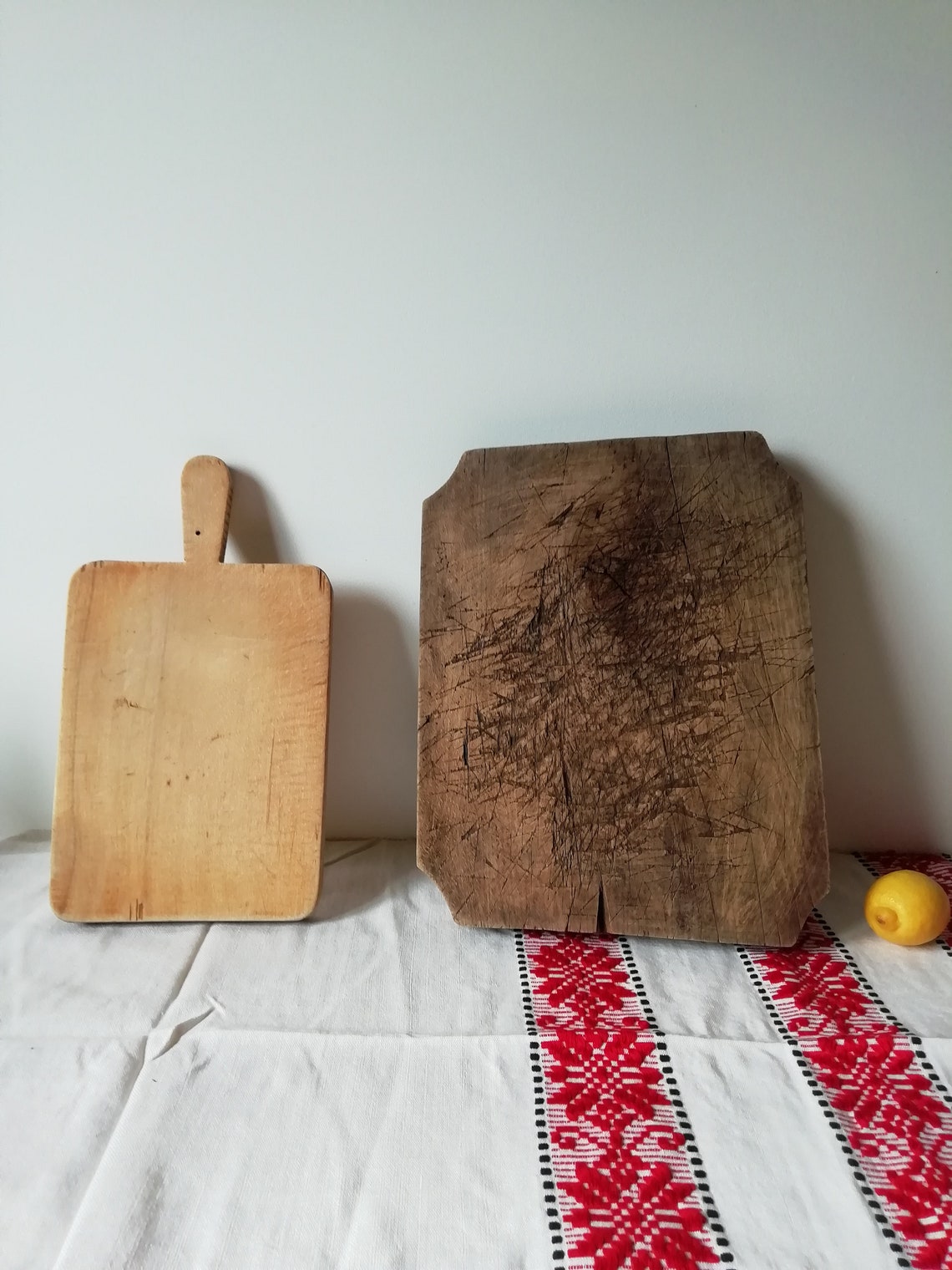 Antique Primitive Cutting Boards for Rustic Decor Etsy