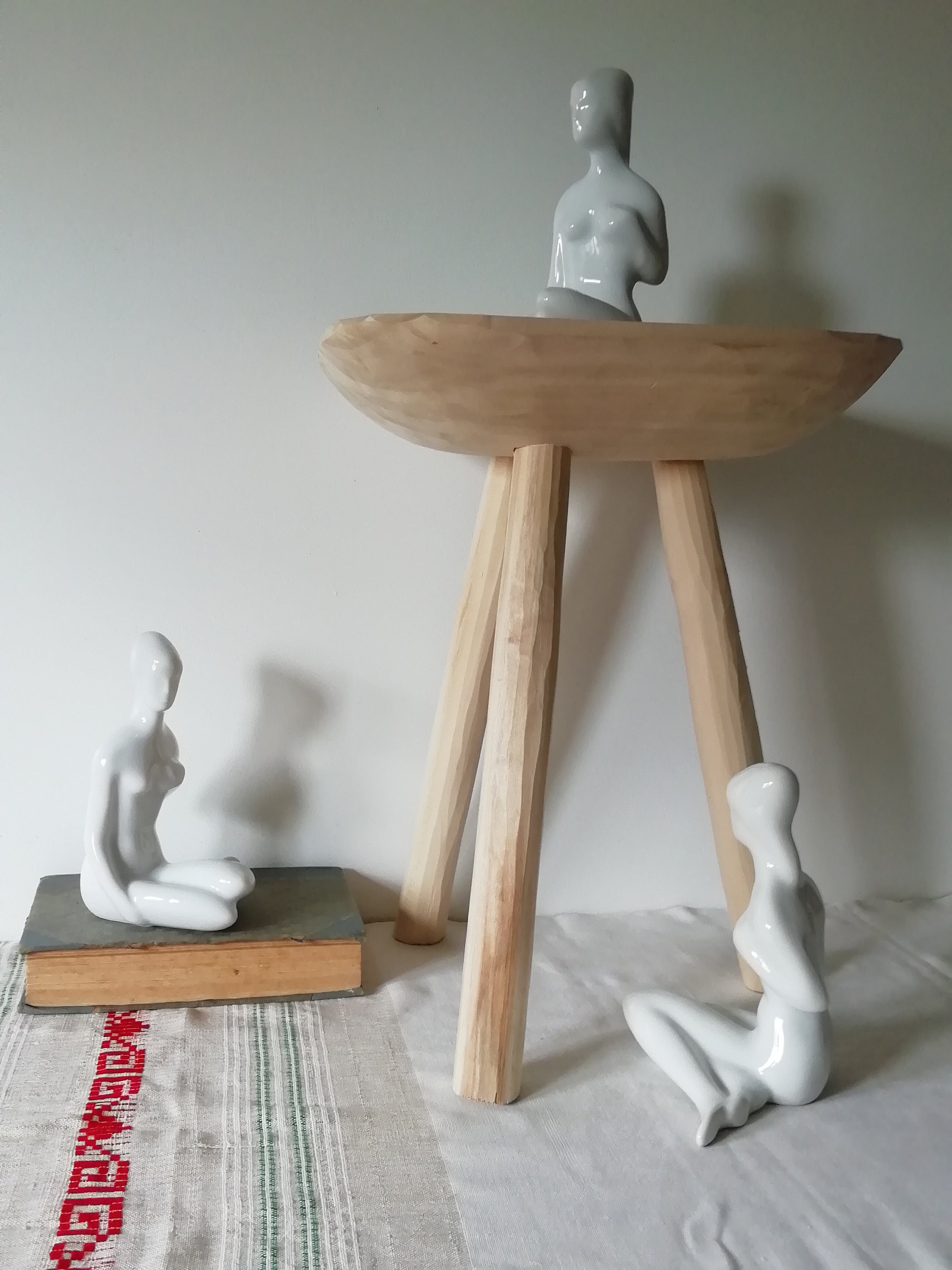 裸婦像 スペイン製 彫刻 アンティーク 最終値下げ】裸婦像 彫刻 抽象人間像 アンティーク 骨董 建畠覚