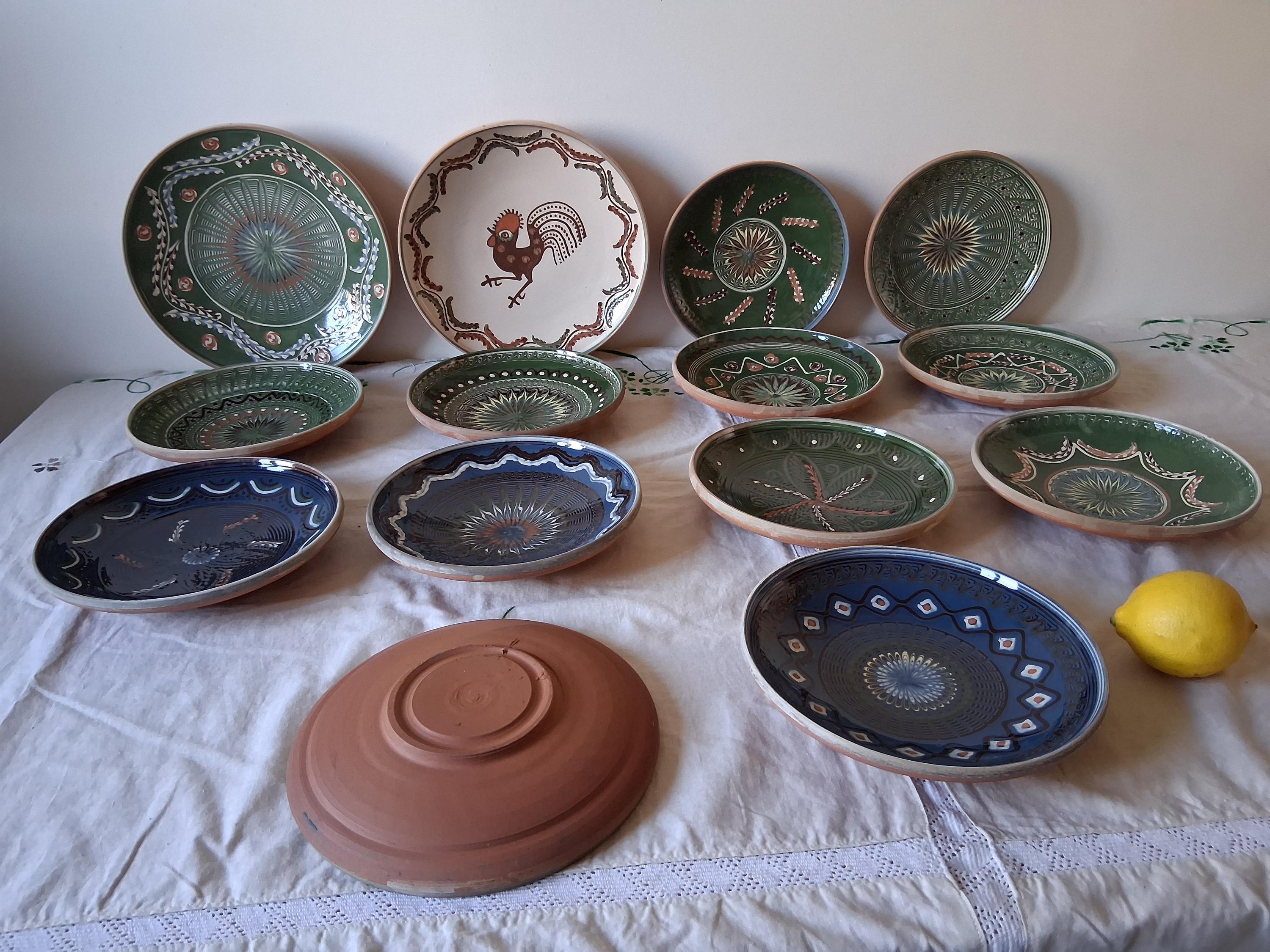 陶芸家　陶土　パン皿　陶芸 陶器 パン皿（桜｜ピンク）【陶器製】 | 布引焼窯元