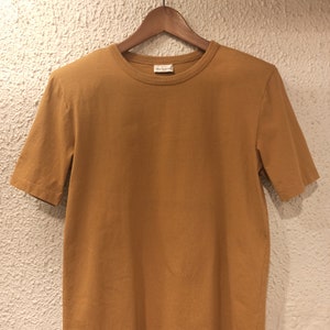DRIES VAN NOTEN Hanson shoulDER Padded T-shirt Greeny Yellow size Small New !!!!