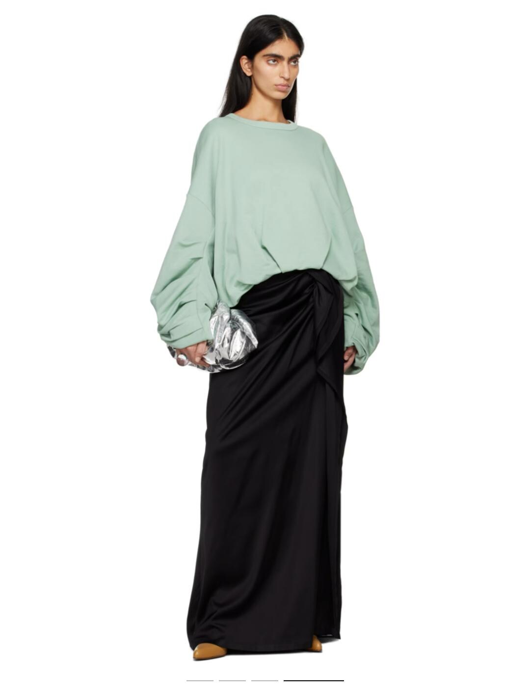 DRIES VAN NOTEN シルク フラワーゴブラン織り風 ボレロ ブラウス ◇Dries Van Noten 23AW◇フローラルプリント◇シルクシャツ