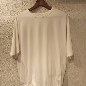 DRIES VAN NOTEN Lace Up Crew Neck T-shirt Sweater in White size Small New !!!!