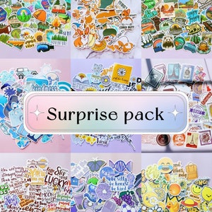 Surprise Sticker Pack-Mystery Pack-Oops bags-Grab Bag-Stationary Sticker Pack