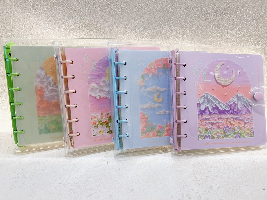 Aesthetic Oil Painting Journal Bookplanner Notebookgift for Her4