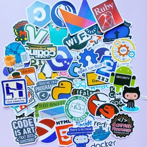 Programming Sticker Pack-coding Stickers-waterproof - Etsy UK