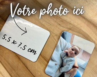 Magnet photo personnalisé aimants photo magnet mariage personnalisé frigo