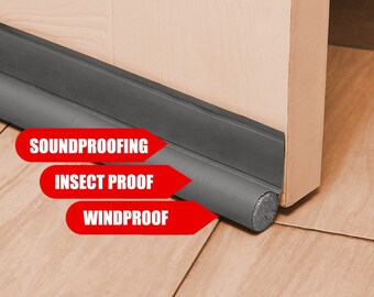 Easy Installation Waterproof And Sound Proof Door Stop - Draft Stopper For Bottom Of Door And Front DooPrevents Cold Air, Dust and Insects