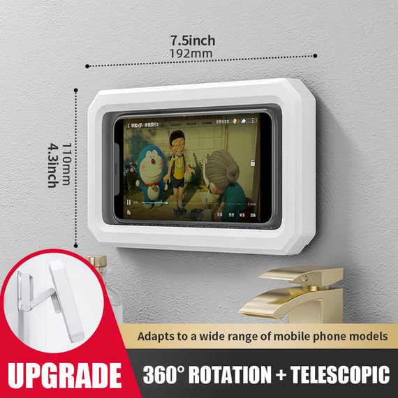 Damage-Free Adhesive Wall Mount for Apple iPhones