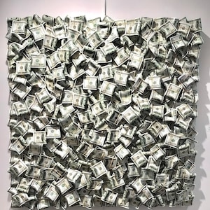 DOLLARI Oggetto d'arte 3D Denaro Pittura 3D