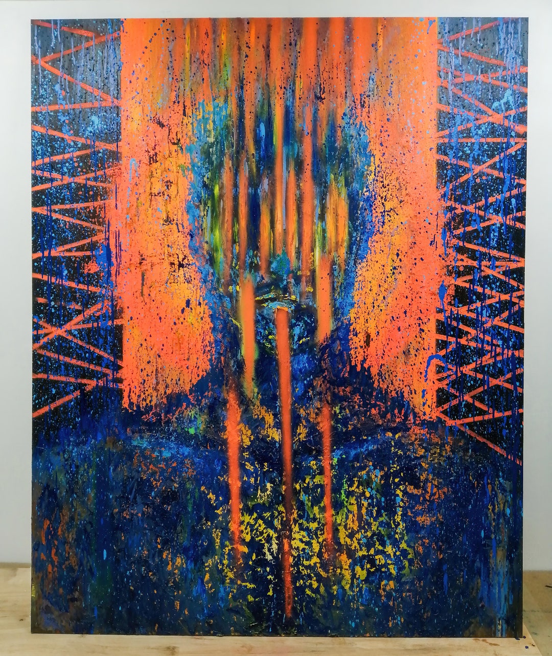 Wall Artwork Power Unique Art Piece Etsy