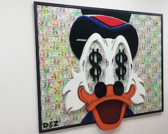 Современный деревянный настенный 3D-арт Удача с рамкой 3D-картинка Пользовательский поп-арт