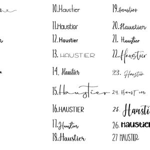 Personalisierter Futternapf, Napf, Hund, Katze, Hase, Hundenapf, katzennapf, individuell, Keramik, Haustier Bild 9