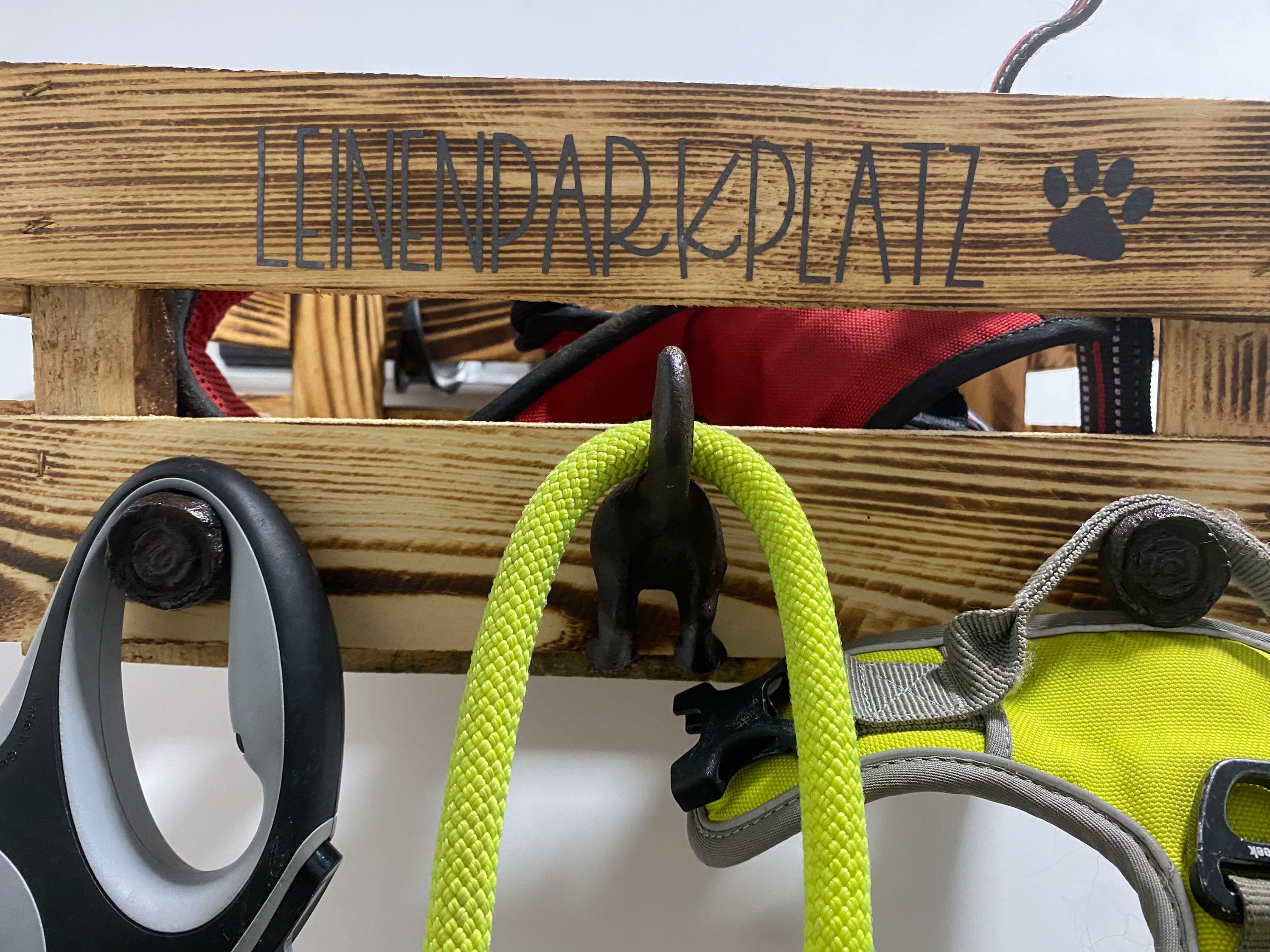 Leinenparkplatz Hundezubehör Hund Leinenhalter Etsy