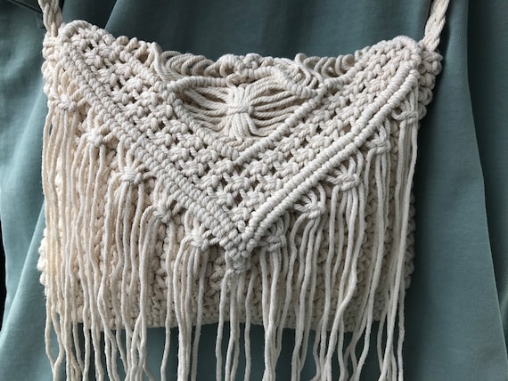 Macrame hotsell crossbody bag