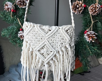 Macrame purse/ Cross body bag/ Vacation bag/