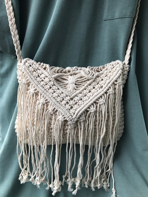 Tutorial Macrame BAG | Easy DIY for Macrame Beginners - YouTube