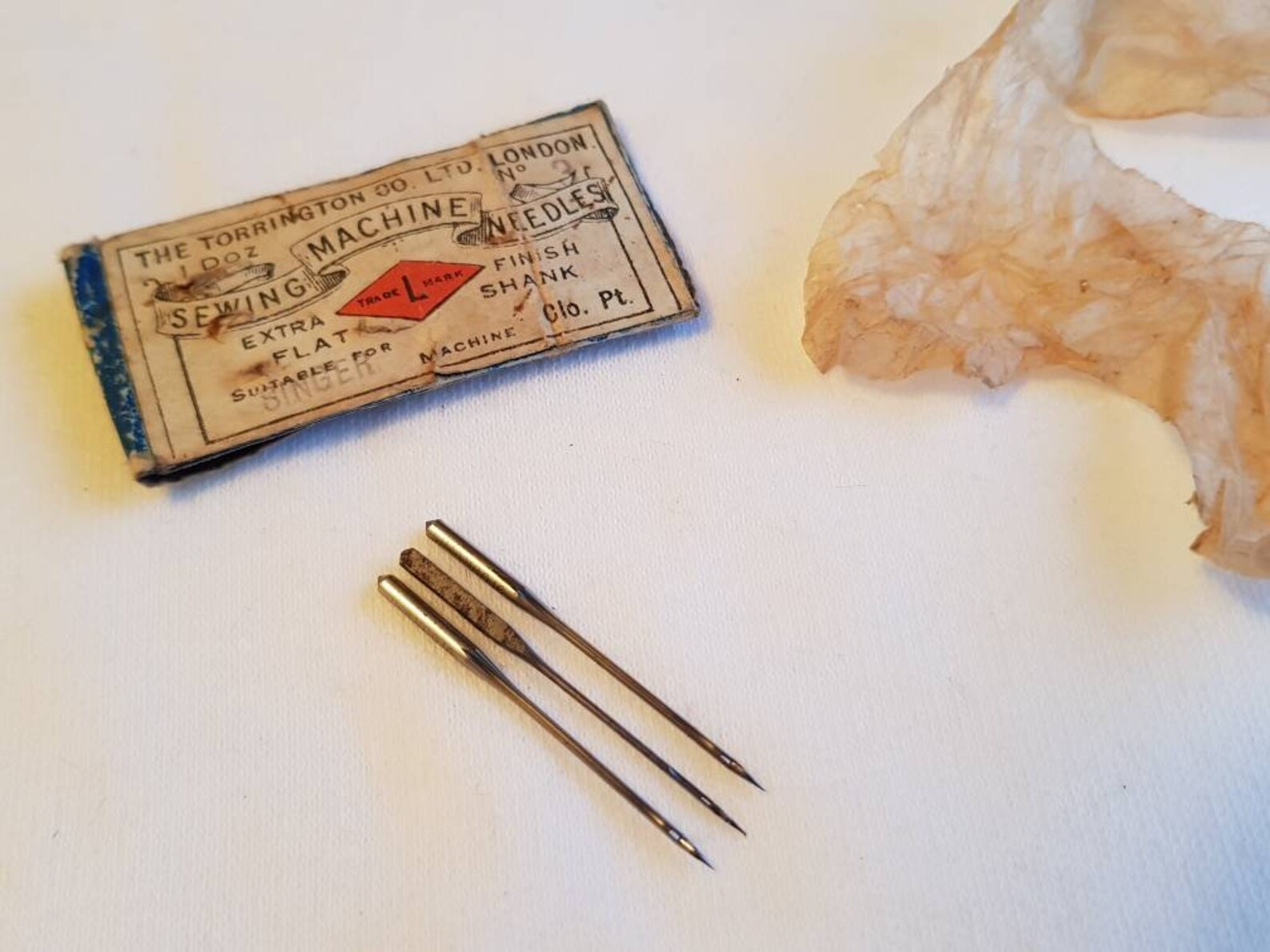 Vintage Singer Sewing Machine Needles Etsy
