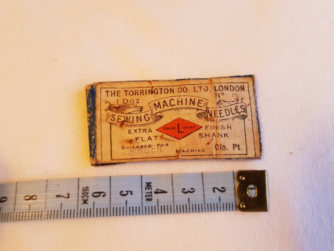 Vintage Singer Sewing Machine Needles Etsy