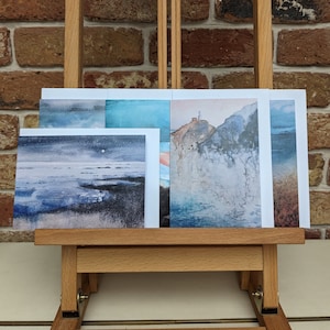 Original watercolour A6 artists cards - Selection of seascape designs, ideal for birthdays, anniversaries, thank you cards for the art lover