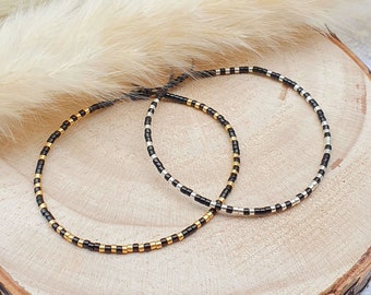Zartes Perlenarmband aus Miyuki-Perlen Armband Miyukiarmband Makrameearmband Freundschaftsarmband Geschenkidee Geschenk