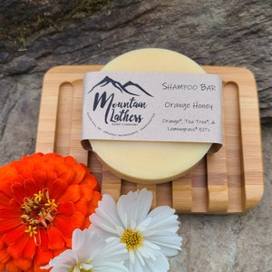 Orange Honey Shampoo Bar