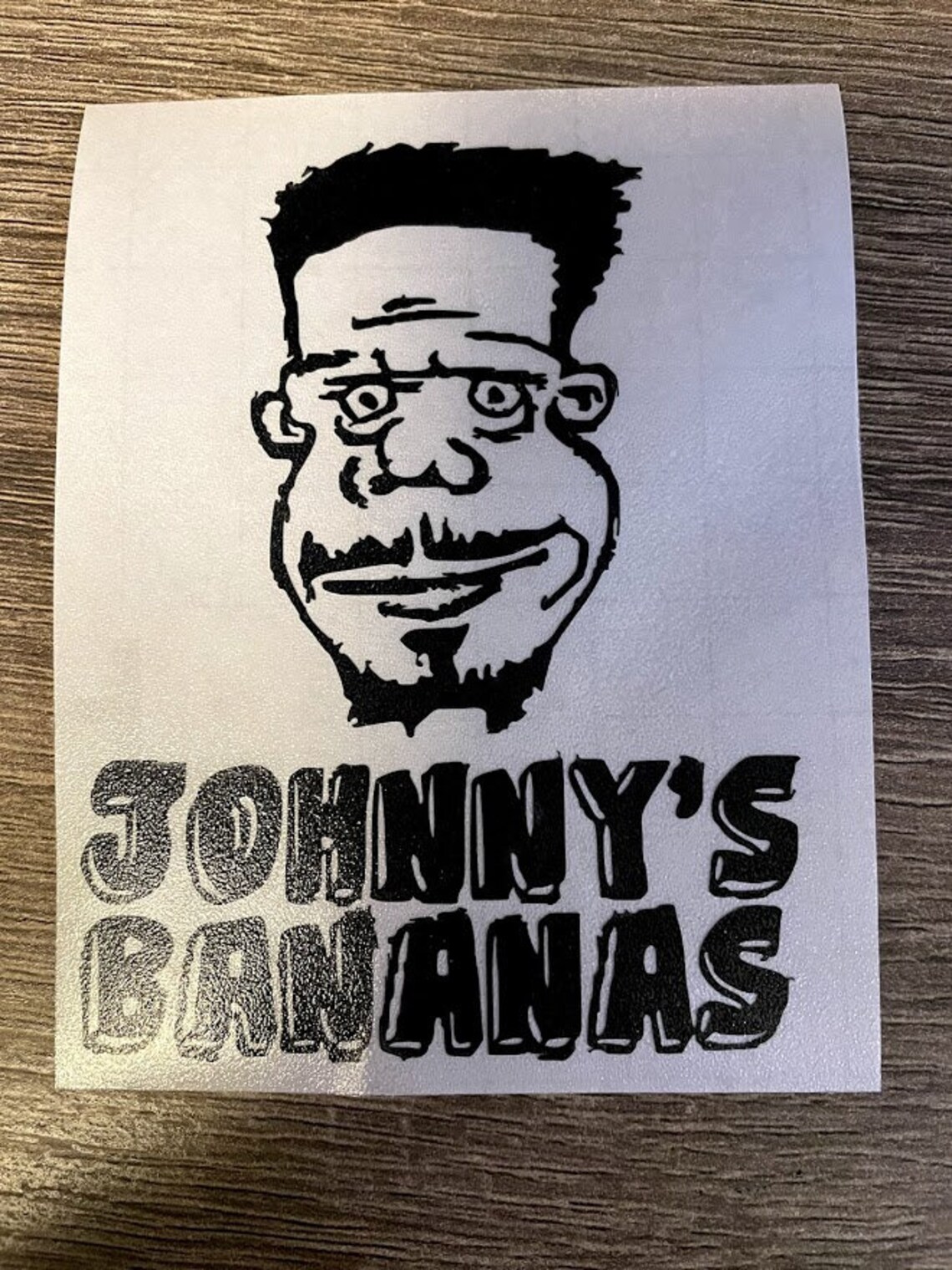 Johnny Bananas Entourage Decal Etsy