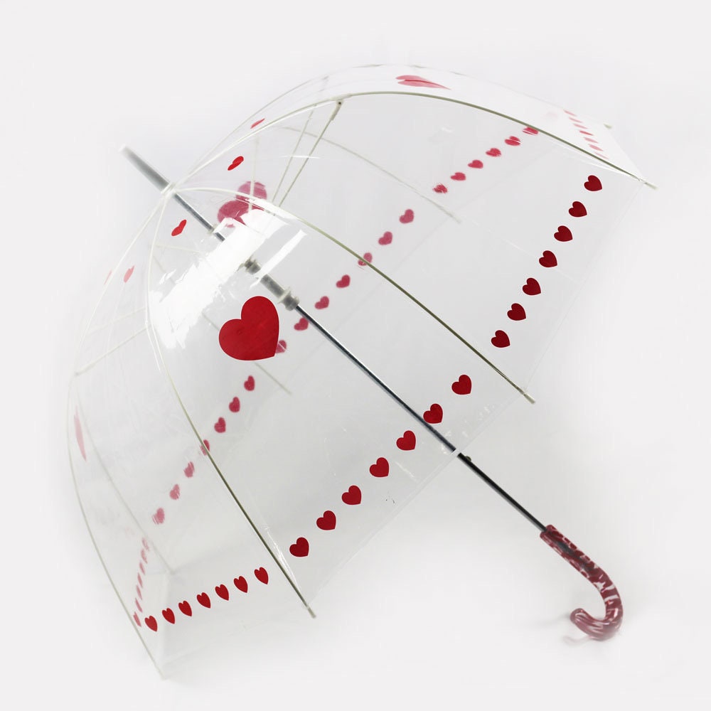 Love Heart Umbrella Adult Etsy UK